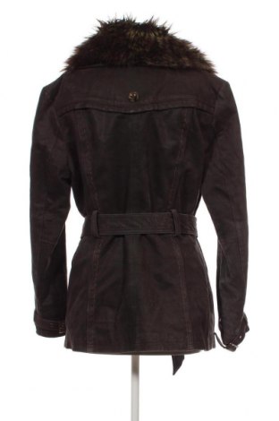 Дамско кожено яке Yessica, Размер L, Цвят Сив, Цена 86,67 лв.