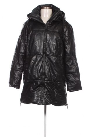 Γυναικείο δερμάτινο μπουφάν Zara, Μέγεθος S, Χρώμα Μαύρο, Τιμή 14,71 €