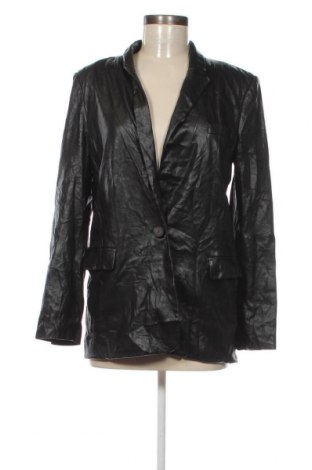 Dámska kožená bunda  Zara, Veľkosť S, Farba Čierna, Cena  8,14 €