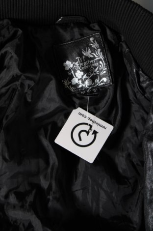 Dámska kožená bunda  Zara Trafaluc, Veľkosť S, Farba Čierna, Cena  50,46 €