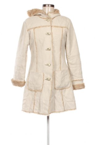 Дамско палто, Размер S, Цвят Бежов, Цена 20,33 лв.