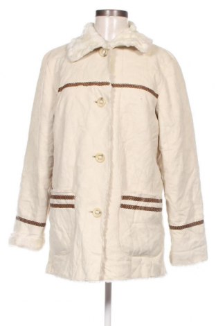 Дамско палто, Размер M, Цвят Екрю, Цена 60,99 лв.