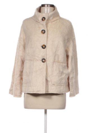 Γυναικείο παλτό, Μέγεθος L, Χρώμα Εκρού, Τιμή 9,93 €