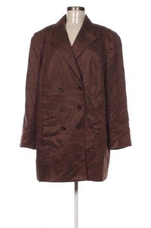 Дамско палто, Размер XXL, Цвят Кафяв, Цена 53,12 лв.