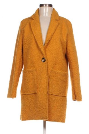 Дамско палто, Размер M, Цвят Жълт, Цена 64,20 лв.