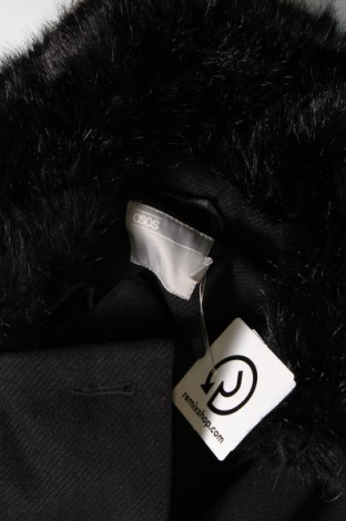 Дамско палто ASOS, Размер M, Цвят Черен, Цена 24,42 лв.