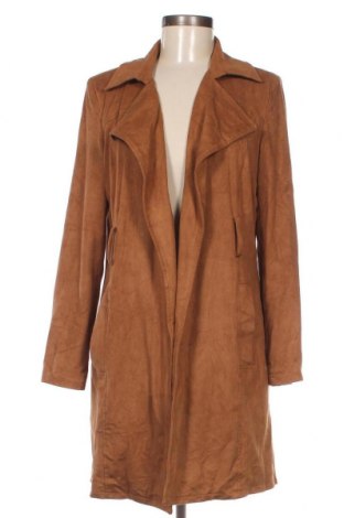Дамско палто Amisu, Размер M, Цвят Кафяв, Цена 12,16 лв.