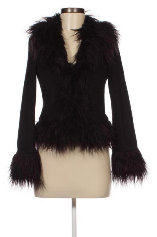 Дамско палто Bershka, Размер XS, Цвят Черен, Цена 107,00 лв.