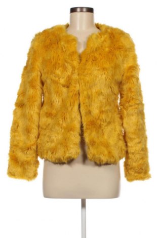 Дамско палто Bershka, Размер XS, Цвят Жълт, Цена 53,50 лв.
