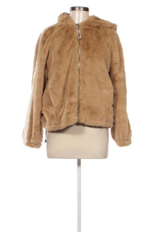 Дамско палто Bershka, Размер S, Цвят Кафяв, Цена 21,40 лв.