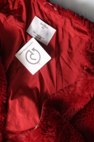 Dámský kabát  Bershka, Velikost S, Barva Červená, Cena  256,00 Kč