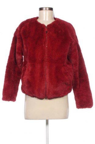 Дамско палто Bershka, Размер S, Цвят Червен, Цена 16,05 лв.