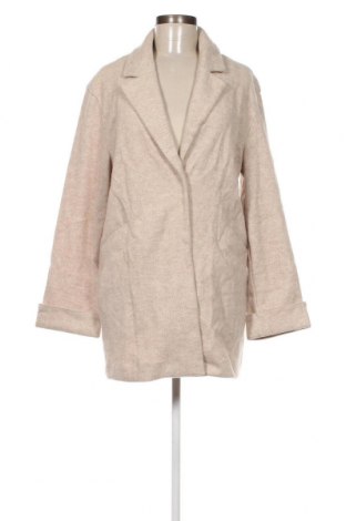 Γυναικείο παλτό Bershka, Μέγεθος M, Χρώμα  Μπέζ, Τιμή 33,10 €