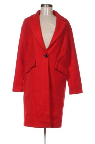 Dámský kabát  Bershka, Velikost S, Barva Červená, Cena  612,00 Kč