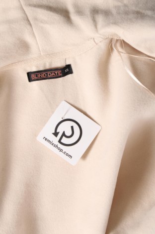 Γυναικείο παλτό Blind Date, Μέγεθος XS, Χρώμα Εκρού, Τιμή 66,19 €