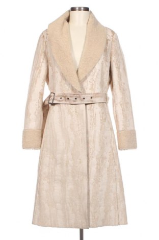 Γυναικείο παλτό Desigual, Μέγεθος L, Χρώμα  Μπέζ, Τιμή 123,11 €