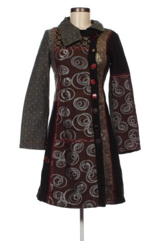 Дамско палто Desigual, Размер S, Цвят Многоцветен, Цена 115,60 лв.
