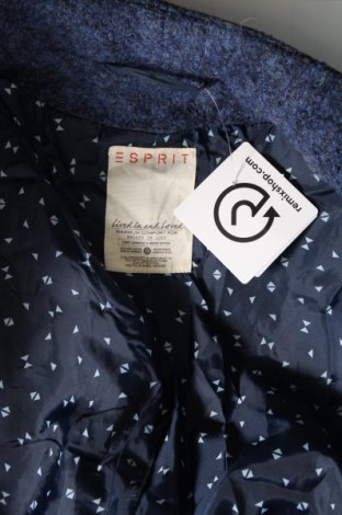 Дамско палто Esprit, Размер L, Цвят Син, Цена 48,00 лв.