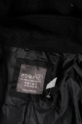 Γυναικείο παλτό Esprit, Μέγεθος M, Χρώμα Μαύρο, Τιμή 18,26 €