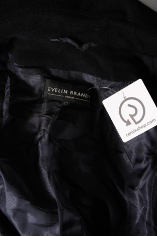 Дамско палто Evelin Brandt, Размер L, Цвят Черен, Цена 60,48 лв.