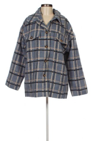 Γυναικείο παλτό FRNCH, Μέγεθος L, Χρώμα Μπλέ, Τιμή 15,52 €