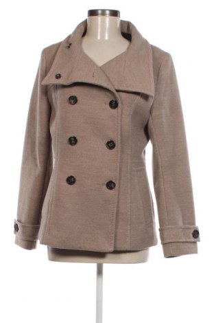 Дамско палто H&M, Размер M, Цвят Бежов, Цена 70,62 лв.