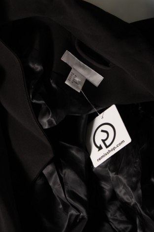 Дамско палто H&M, Размер XL, Цвят Черен, Цена 64,00 лв.