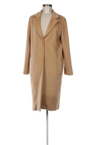 Дамско палто H&M, Размер S, Цвят Бежов, Цена 80,65 лв.