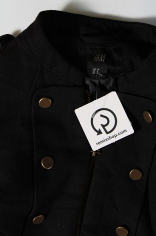 Дамско палто H&M, Размер M, Цвят Черен, Цена 36,48 лв.