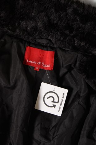 Γυναικείο παλτό Laura Di Sarpi, Μέγεθος L, Χρώμα Μαύρο, Τιμή 33,76 €