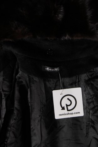 Дамско палто Made In Italy, Размер M, Цвят Черен, Цена 107,00 лв.