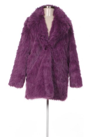 Дамско палто Made In Italy, Размер L, Цвят Лилав, Цена 64,20 лв.