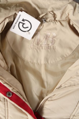 Дамско палто Multiblu, Размер M, Цвят Бежов, Цена 57,78 лв.