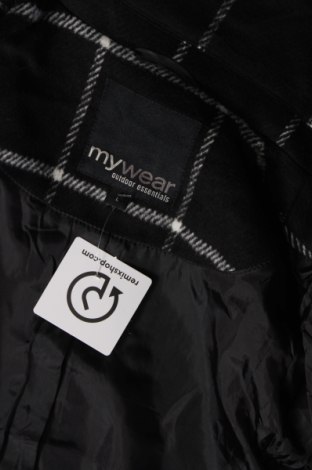 Γυναικείο παλτό My Wear, Μέγεθος L, Χρώμα Μαύρο, Τιμή 33,10 €
