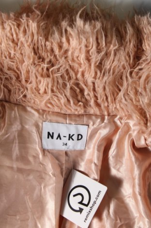 Dámský kabát  NA-KD, Velikost XS, Barva Růžová, Cena  455,00 Kč