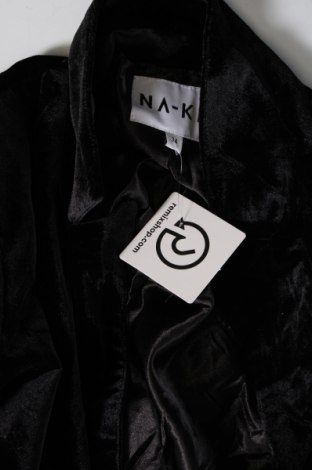 Γυναικείο παλτό NA-KD, Μέγεθος XS, Χρώμα Μαύρο, Τιμή 20,41 €