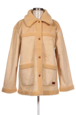 Γυναικείο παλτό Roxy, Μέγεθος L, Χρώμα  Μπέζ, Τιμή 71,68 €