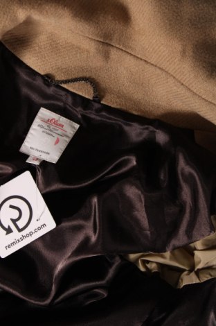 Дамско палто S.Oliver, Размер L, Цвят Бежов, Цена 59,00 лв.