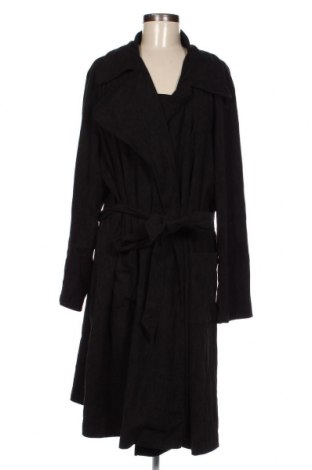Γυναικείο παλτό SHEIN, Μέγεθος 4XL, Χρώμα Μαύρο, Τιμή 23,86 €