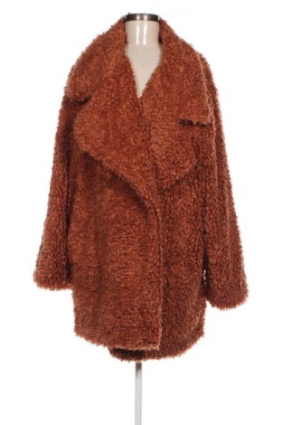 Дамско палто SHEIN, Размер 3XL, Цвят Кафяв, Цена 88,81 лв.