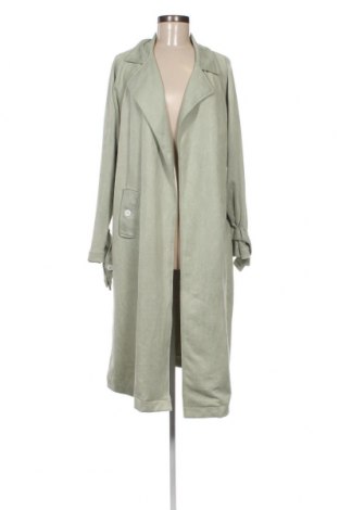 Γυναικείο παλτό SHEIN, Μέγεθος L, Χρώμα Πράσινο, Τιμή 9,93 €