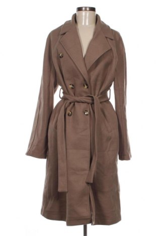 Дамско палто SHEIN, Размер L, Цвят Бежов, Цена 20,33 лв.