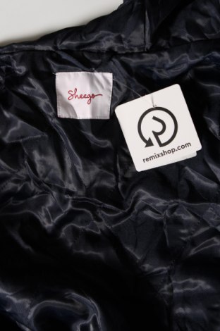 Γυναικείο παλτό Sheego, Μέγεθος XXL, Χρώμα Μπλέ, Τιμή 15,34 €
