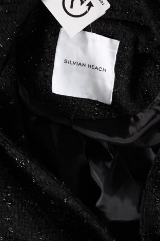 Γυναικείο παλτό Silvian Heach, Μέγεθος XL, Χρώμα Μαύρο, Τιμή 144,47 €