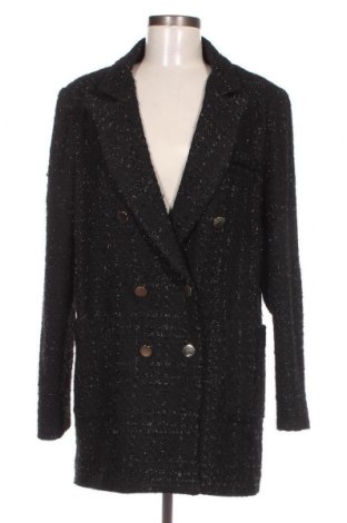 Γυναικείο παλτό Silvian Heach, Μέγεθος XL, Χρώμα Μαύρο, Τιμή 152,49 €