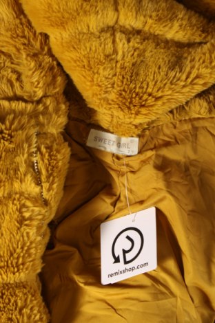 Dámský kabát  Sweet Girl, Velikost M, Barva Žlutá, Cena  444,00 Kč
