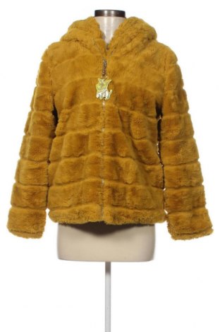 Γυναικείο παλτό Sweet Girl, Μέγεθος M, Χρώμα Κίτρινο, Τιμή 15,22 €