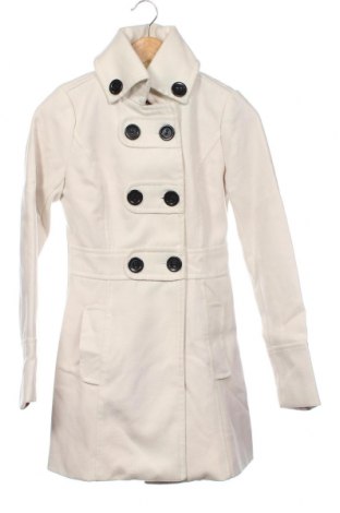 Γυναικείο παλτό Tally Weijl, Μέγεθος XS, Χρώμα Εκρού, Τιμή 20,30 €
