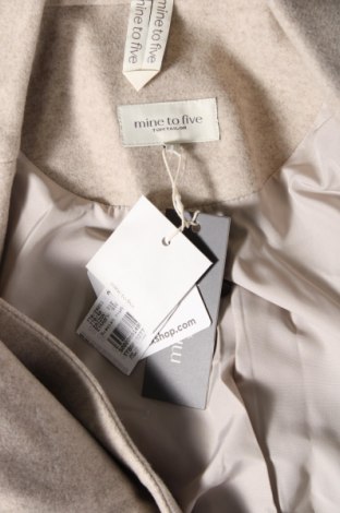 Γυναικείο παλτό Tom Tailor, Μέγεθος M, Χρώμα  Μπέζ, Τιμή 38,97 €