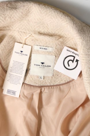 Dámský kabát  Tom Tailor, Velikost L, Barva Béžová, Cena  478,00 Kč